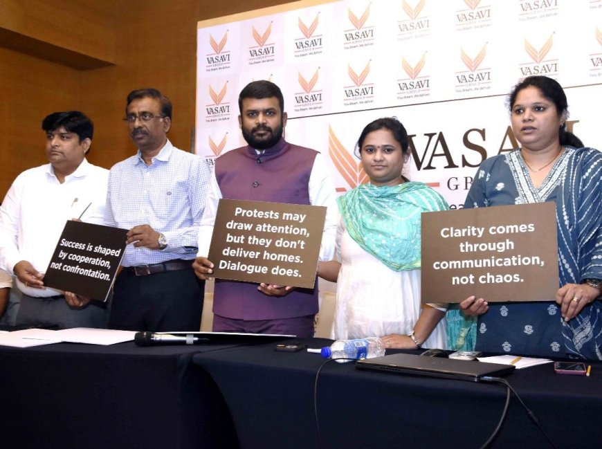 Vasavi Urban Announces Block-Wise Handover Timeline and ₹7,000 Monthly Support for Buyers