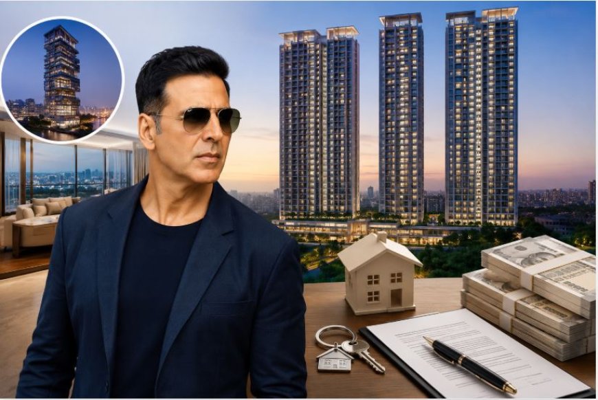 Akshay Kumar Sells Oberoi Sky City Flats for ₹7.1 Crore