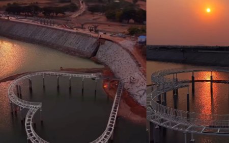 తెలంగాణలో గ్లాస్ బ్రిడ్జి రెడీ 