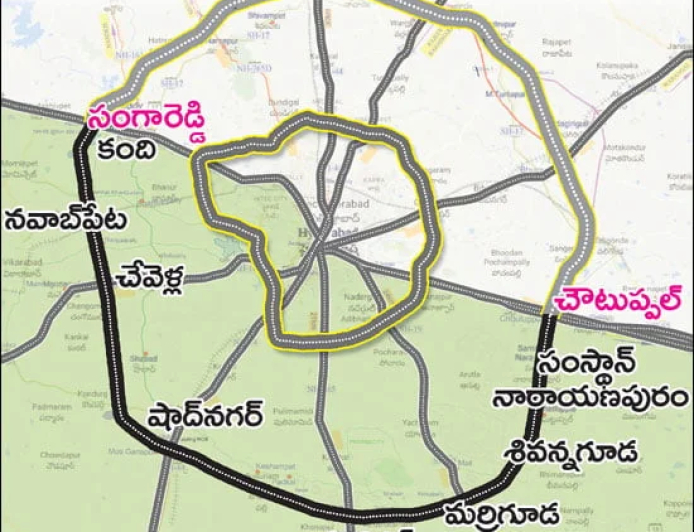  ట్రిపుల్ ఆర్ శంకుస్థాపన ఎప్పుడు?