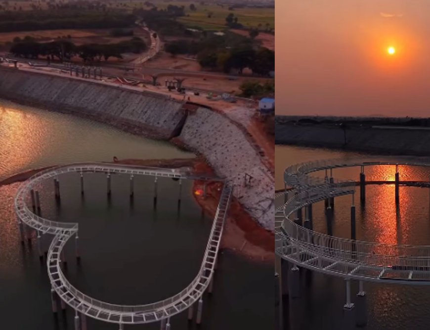 తెలంగాణలో గ్లాస్ బ్రిడ్జి రెడీ 