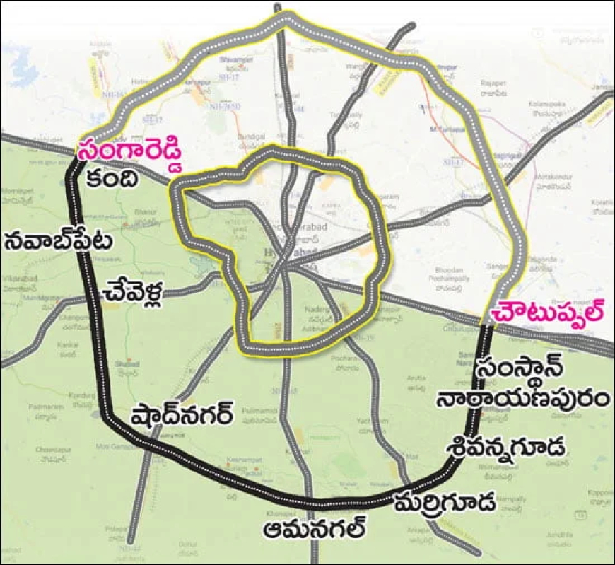  ట్రిపుల్ ఆర్ శంకుస్థాపన ఎప్పుడు?